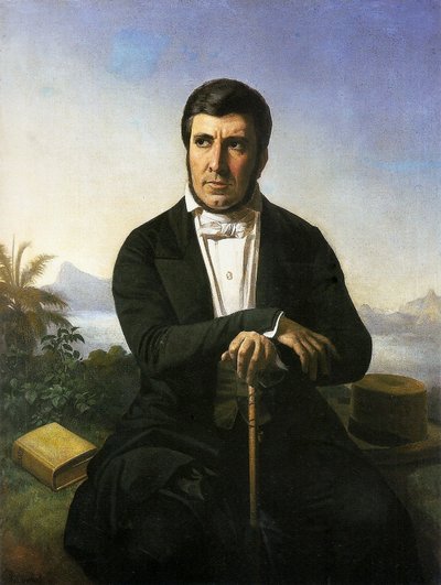 Retrato de Manuel de Araujo Porto-Alegre de Ferdinand Krumholz